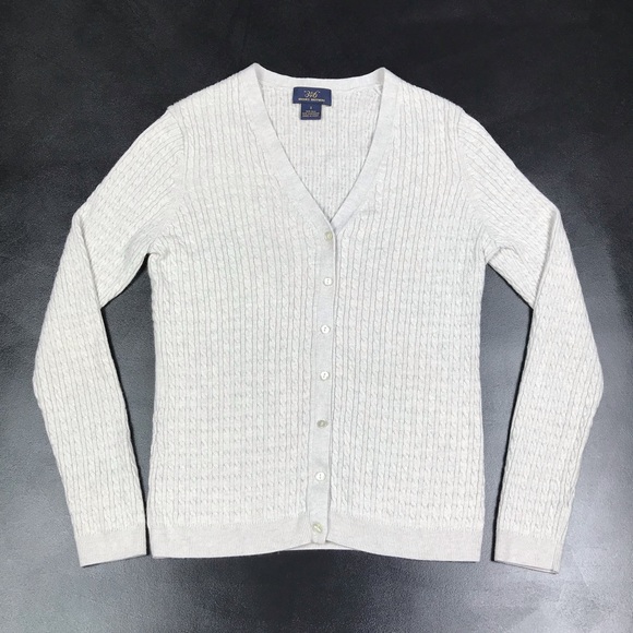 brooks brothers cashmere cardigan